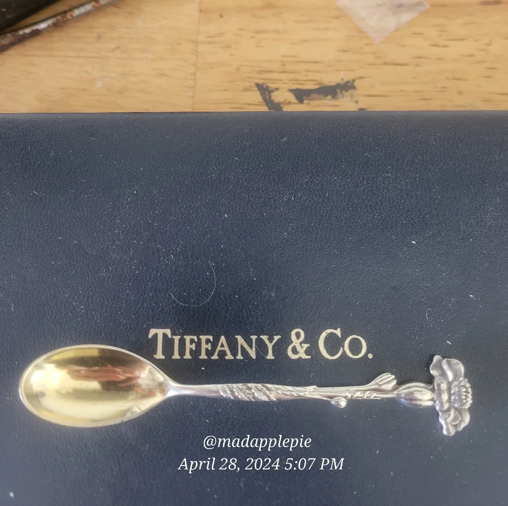 1885 Tiffany & Company Marigold Spoon Ring in Sterling Silver Luxury Vintage #30 - Picture 14 of 16